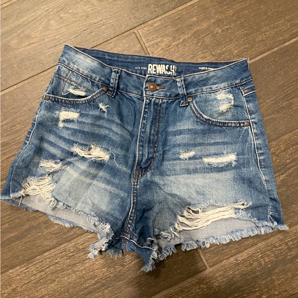 Rewash denim shorts